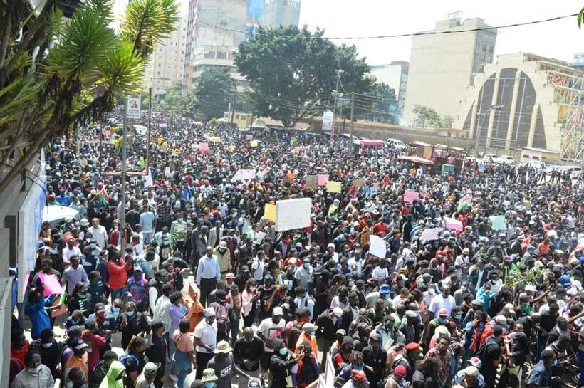 Anti-tax demonstrations in Nairobi, Kenya